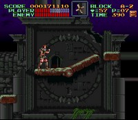 une photo d'Ã©cran de Super Castlevania 4 sur Nintendo Super Nes